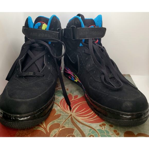 Jordan Sneakers Force Black Neptune Air Jordan Air Force 415427